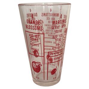 Vintage Federal Glass 12 oz Cocktail Shaker | 5 Retro Recipes • Barware